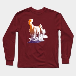 Horses Long Sleeve T-Shirt